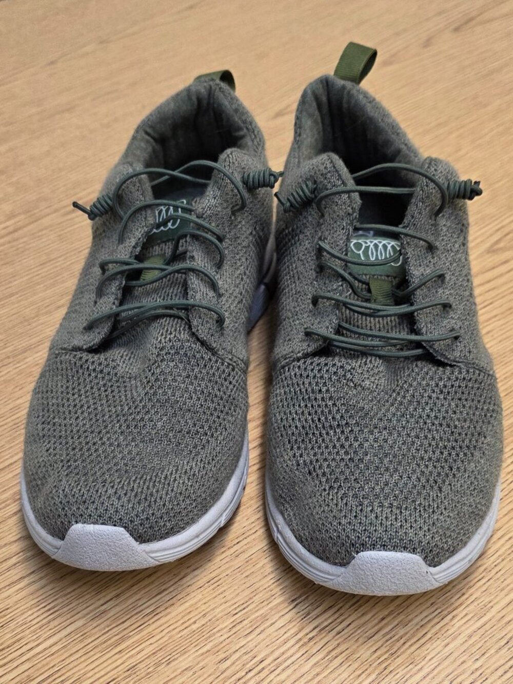 Woolloomooloo Fraser II Khaki Merino Wool Sneakers Men’s EU 42
